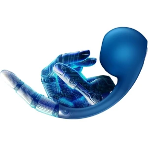 SATISFYER - PRO+ WAVE 4 G-SPOT  AIR PULSE STIMULATOR FREE APP DARK BLUE